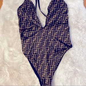 Fendi Reversible FF Swimsuit